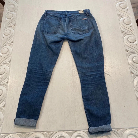 Hudson Krista Distressed Light Wash Denim Jeans - Picture 5 of 7